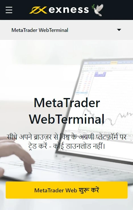 Exness MT Web Terminal